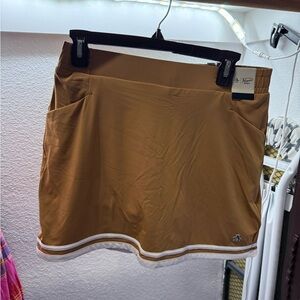 Original Penguin Women's Brown Mini Skirt